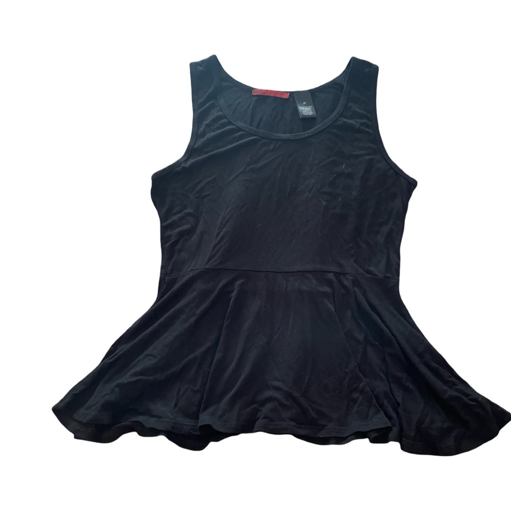 Chic Black Sleeveless Tank Top